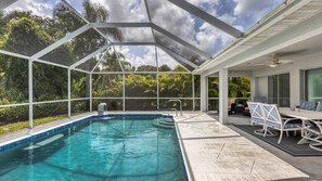 Piscine chauffée