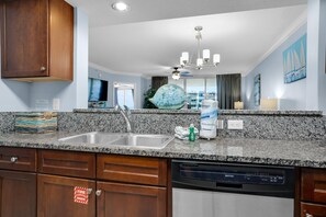 Condo, Multiple Beds (Destin West Bayside Heron 507- A Wave) | Private kitchen | Oven, toaster