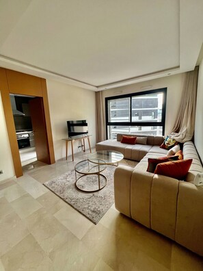 Living area - Beautiful apartment in CAsablanca Finance City

 (Moulay Abdallah Amghar)