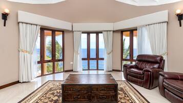 55-inch Smart TV with cable channels