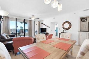 Condo, Multiple Beds (East Pass 207) | Living area | TV - East Pass 207 (Destin)