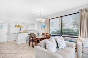 Condo, Multiple Beds (SunDestin 101) | Living area | TV - Sundestin 101 (Destin)