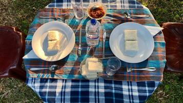 Udendørs spisemuligheder