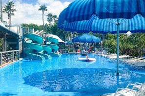 Condo, várias camas (Sterling Sands 707) | Piscina | Piscina externa, piscina aquecida