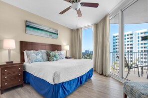 公寓式客房, 1 张特大床和 1 张沙发床 (Palms Resort #1711 Jr. 2BR) | 2 多间卧室、WiFi