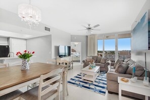 Condo, Multiple Beds (Palms Resort #1616 Full 2 Bedroom) | Living area | TV - Palms Resort #1616 Full 2 Bedroom (Destin)