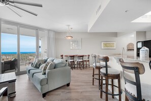 Condo, Multiple Beds (Palms Resort #1602 Full 2 Bedroom) | Living area - Palms Resort #1602 Full 2 Bedroom (Destin)