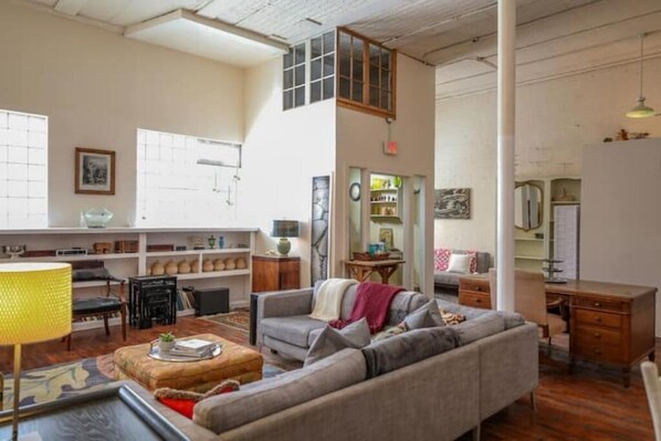 Smart TV, foosball, table tennis, books