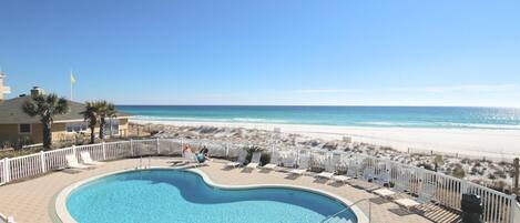 Condo, 1 King Bed with Sofa bed (Windancer 204) | Pool | Outdoor pool, a heated pool