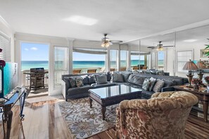 Townhome, Multiple Beds (Summer Haven A) | Living area | TV - Summer Haven A (Miramar Beach)