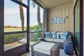 Leilighet, 1 kingsize-seng med sovesofa (Seascape Lakefront Villas 121- Uncork) | Innvendig