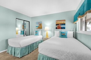 Leilighet, flere senger (Beach House 204A) | 2 soverom og wi-fi