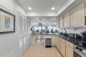 Condo, Multiple Beds (Shipwatch A302) | Private kitchen | Oven, toaster, paper towels - Shipwatch A302 (Pensacola)