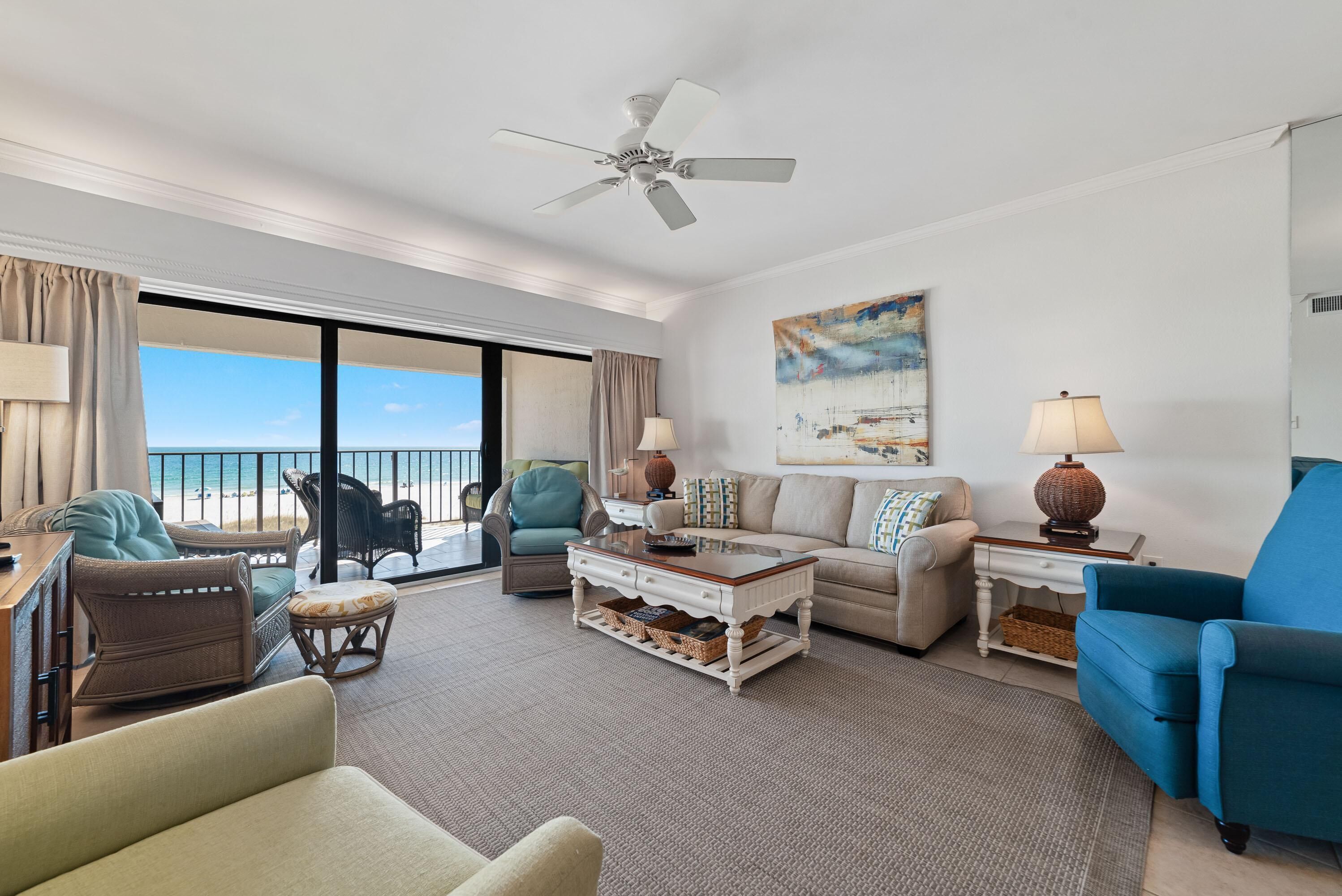 Condo, Multiple Beds (Shipwatch A302) | Living area | TV