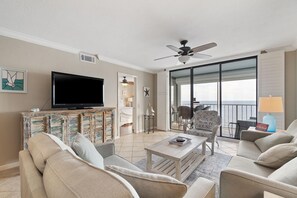 Condo, Multiple Beds (Summerchase 905) | Living area | TV - Summerchase 905 (Orange Beach)