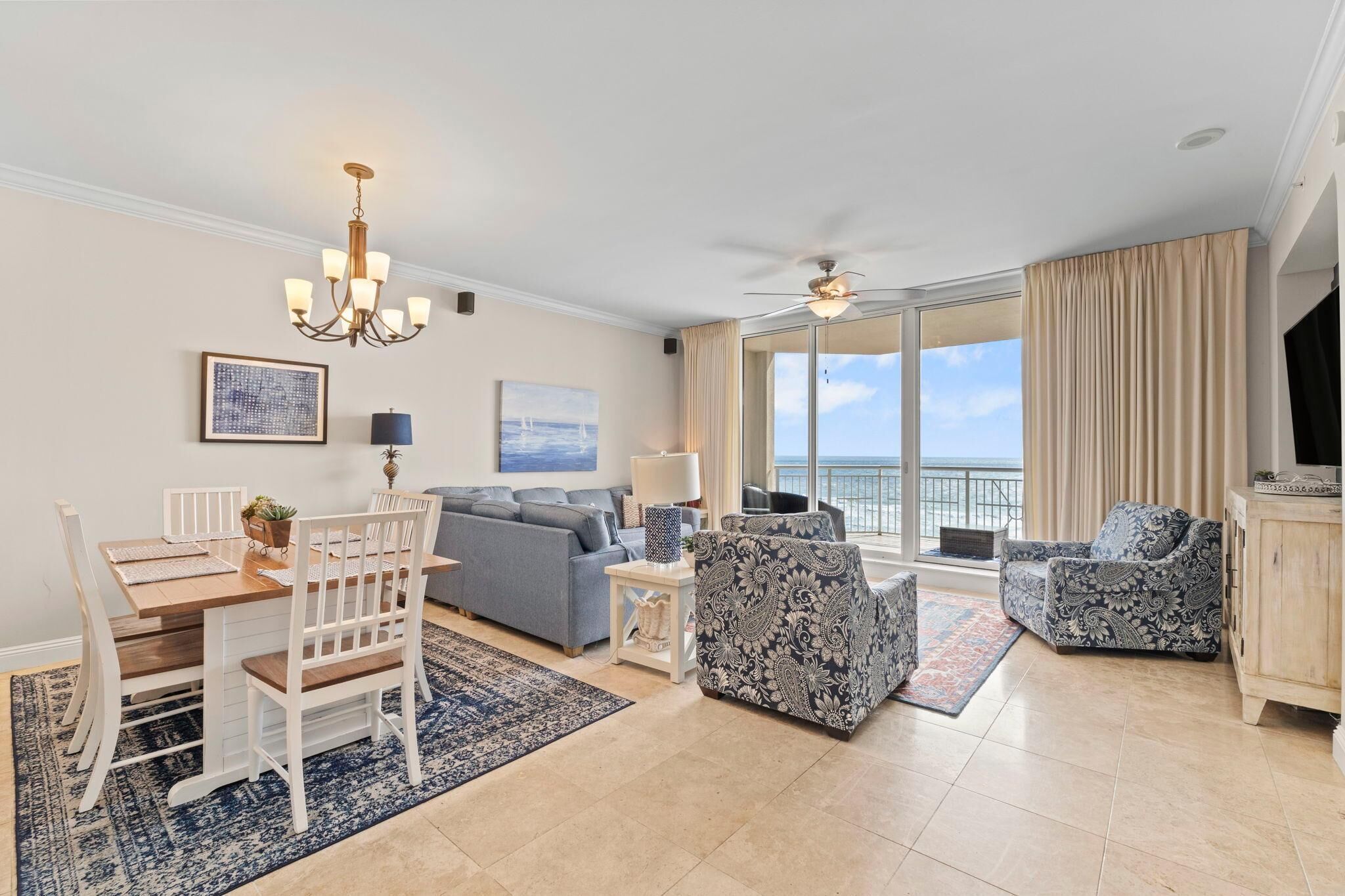 Condo, Multiple Beds (Indigo East 605) | Living area | TV