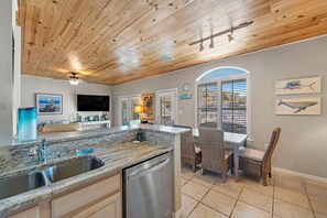 Condo, Multiple Beds (Charter Landing A7) | Private kitchen | Oven, toaster, paper towels - Charter Landing A7 (Orange Beach)