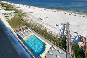 Condo, 1 très grand lit et 1 canapé-lit (Perdido Skye 65) | Piscine | Piscine extérieure