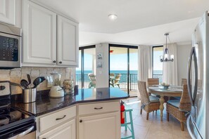 Condo, 1 King Bed (Phoenix VII 1002) | Private kitchen | Oven, toaster, paper towels - Phoenix VII 1002 (Orange Beach)