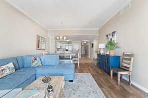 Condo, Multiple Beds (Spanish Key 209) | Living area | TV - Spanish Key 209 (Pensacola)
