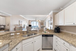 Condo, Multiple Beds (Spanish Key 209) | Private kitchen | Oven, toaster, paper towels - Spanish Key 209 (Pensacola)