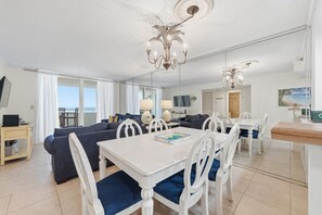Condo, 1 King Bed with Sofa bed (Perdido Sun 408) | Dining