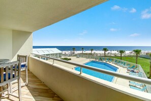 Condo, 1 King Bed with Sofa bed (Perdido Sun 212) | Terrace/patio - Perdido Sun 212 (Pensacola)