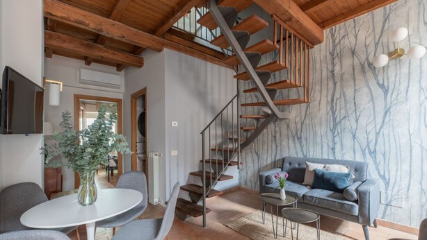 Living area - iFlat | Charming Apartment near Piazza Venezia (Roma)