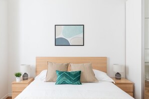 2 bedrooms, iron/ironing board