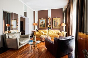 Living area - iFlat | Luxury Paradise in Trastevere (Roma)