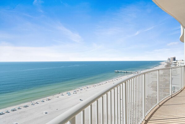 Appartement, meerdere bedden (Turquoise D1306) | Strand | Aan het strand