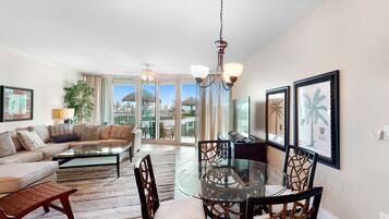 Condo, Multiple Beds (Caribe D216) | Living area | TV