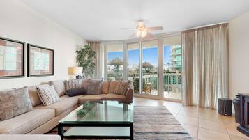 Kondominium, Beberapa Tempat Tidur (Caribe D216) | Area keluarga | TV