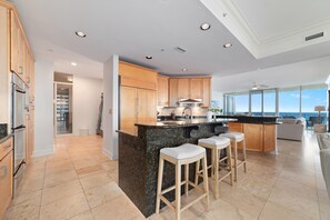 Condo, Multiple Beds (Mediterranean West 302) | Private kitchen - Mediterranean West 302 (Pensacola)