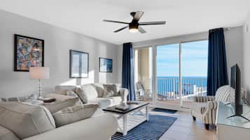 Appart'hÎtel, plusieurs lits (Ariel Dunes I 2304) | Coin séjour | Télévision