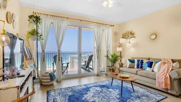 Condo, Multiple Beds (Ariel Dunes I 1706) | Living area | TV