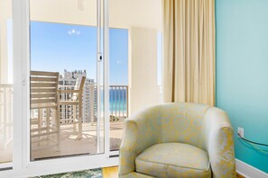 Condo, Multiple Beds (Ariel Dunes I 1502) | Living area | TV - Ariel Dunes I 1502 (Miramar Beach)
