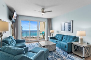 Appart'hôtel, plusieurs lits (Ariel Dunes I 1403) | Coin séjour