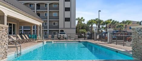 Condo, Multiple Beds (Alerio C303) | Pool | Outdoor pool, a heated pool