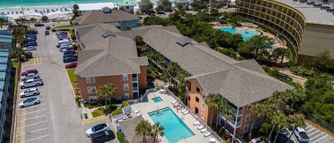 Apartamento, 1 cama de matrimonio grande con sofá cama (Gulfview II 306) | Exterior