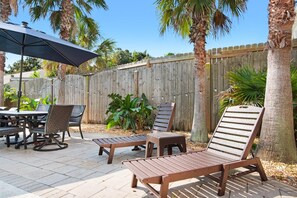 Maison, plusieurs lits (Flamingo Palms) | Terrasse/Patio