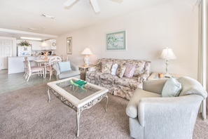 Condo, Multiple Beds (Ciboney 4003) | Living area | TV - Ciboney 4003 (Miramar Beach)