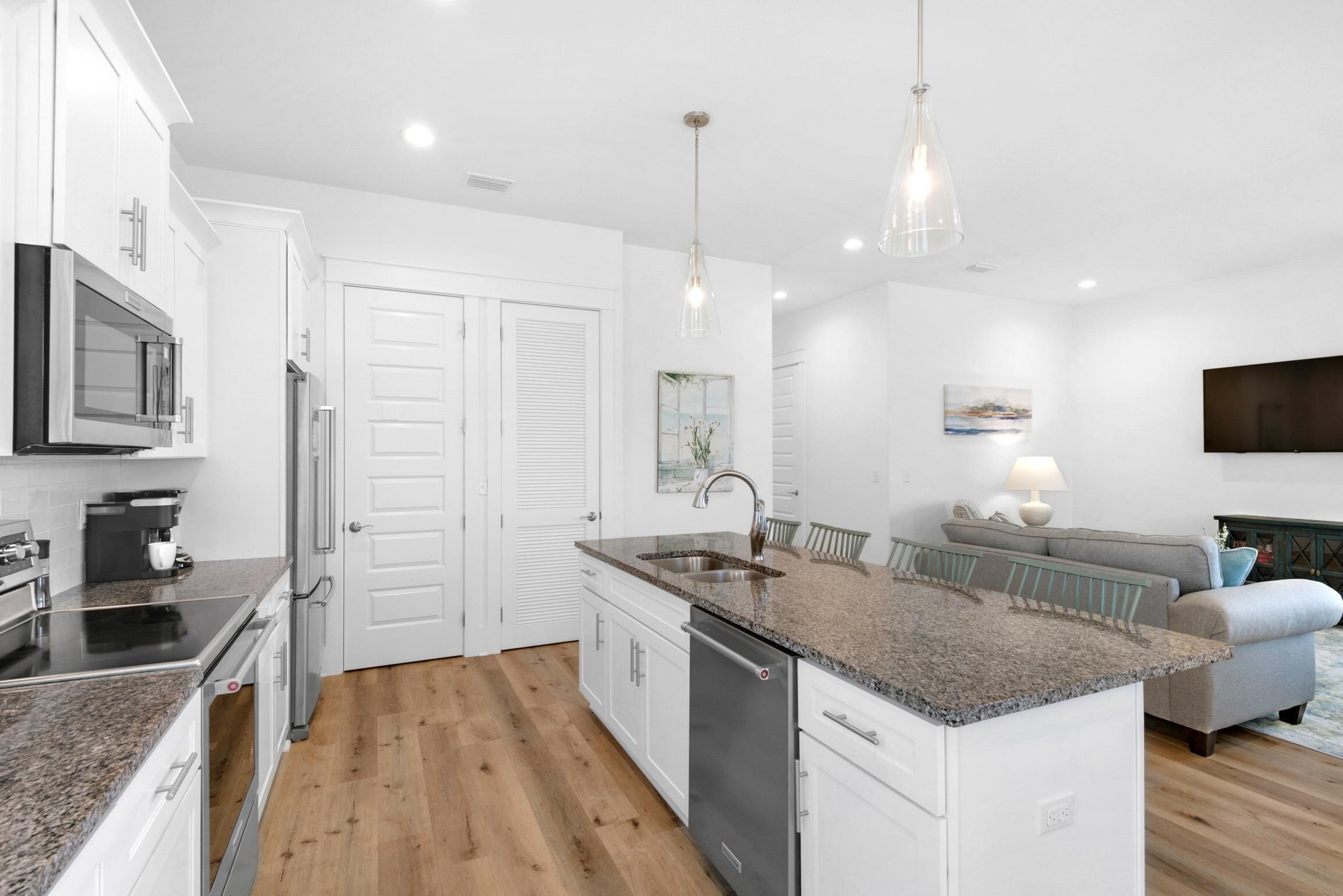 บ้านพัก, หลายเตียง (Bella Blue) | ครัวส่วนตัว | เตาอบ, เตาปิ้งขนมปัง