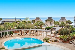 公寓客房, 1 張特大雙人床和 1 張沙發床 (Beach Resort 310) | 游泳池 | 室外游泳池和溫水游泳池