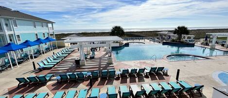 Außenpool, beheizter Pool