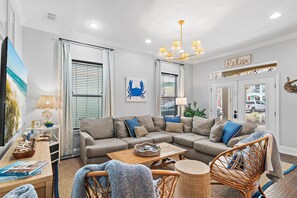 House, Multiple Beds (Sugar Shack) | Living area | TV