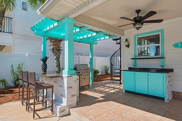 House, Multiple Beds (SeaHaus) | Outdoor dining - Seahaus (Destin)