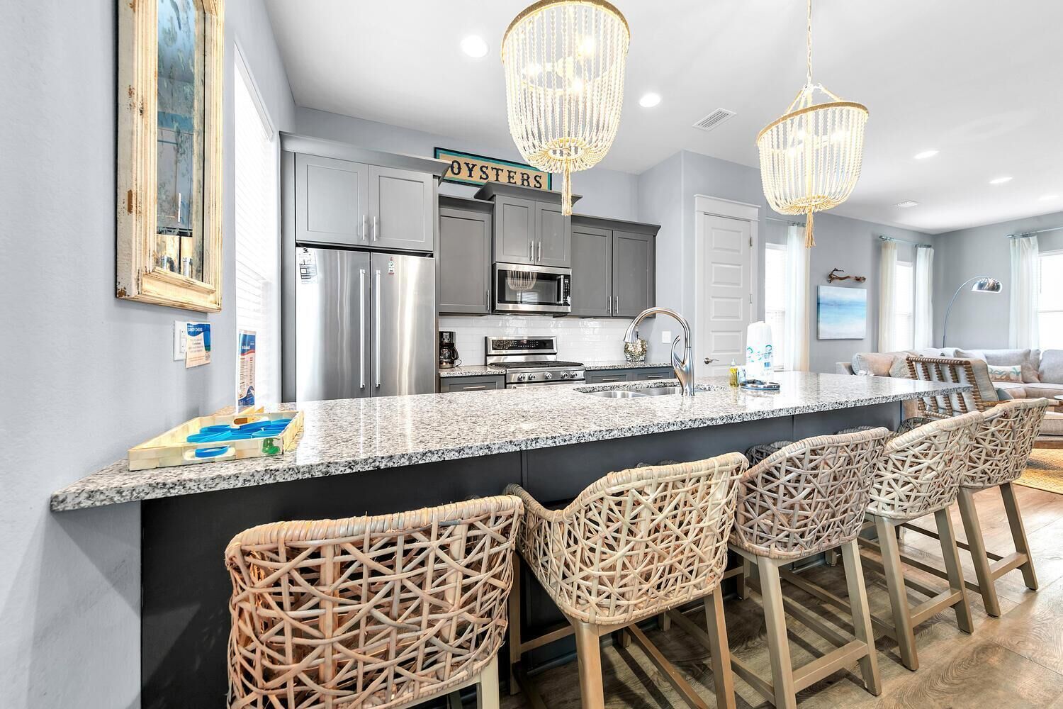 Casa, varias camas (Sandy Cheeks) | Cocina privada | Horno y tostadora 