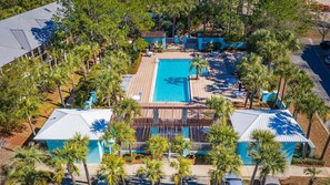 Lägenhet - flera sängar (Gulf Place Caribbean 309) | Pool | Utomhuspool och uppvärmd pool