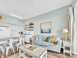 Condo, 1 King Bed with Sofa bed (Gulf Place Cabanas 410- Gulf Place Ge) | Living area